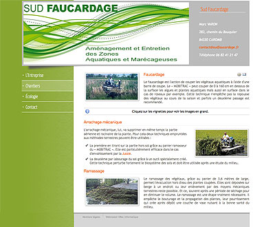Sud Faucardage - Entretien des zones aquatiques