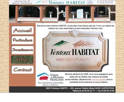 Ventoux Habitat - Constructeur